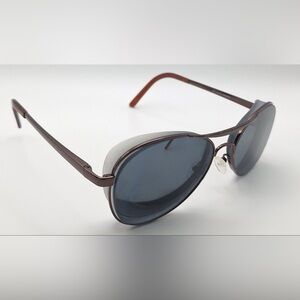 Marc Hunter 7917 Brown Pilot Sunglasses Frames Only